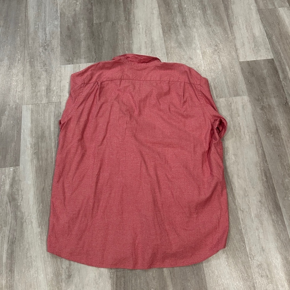 Daniel Cremieux Red Casual Button Down Shirt 4xt - Picture 2 of 3